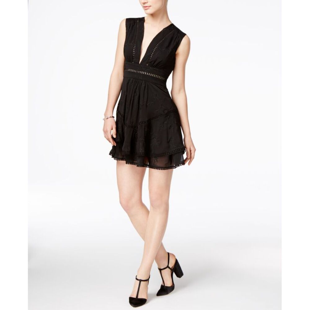 Mare Mare Anya Embroidered Tiered Dress
